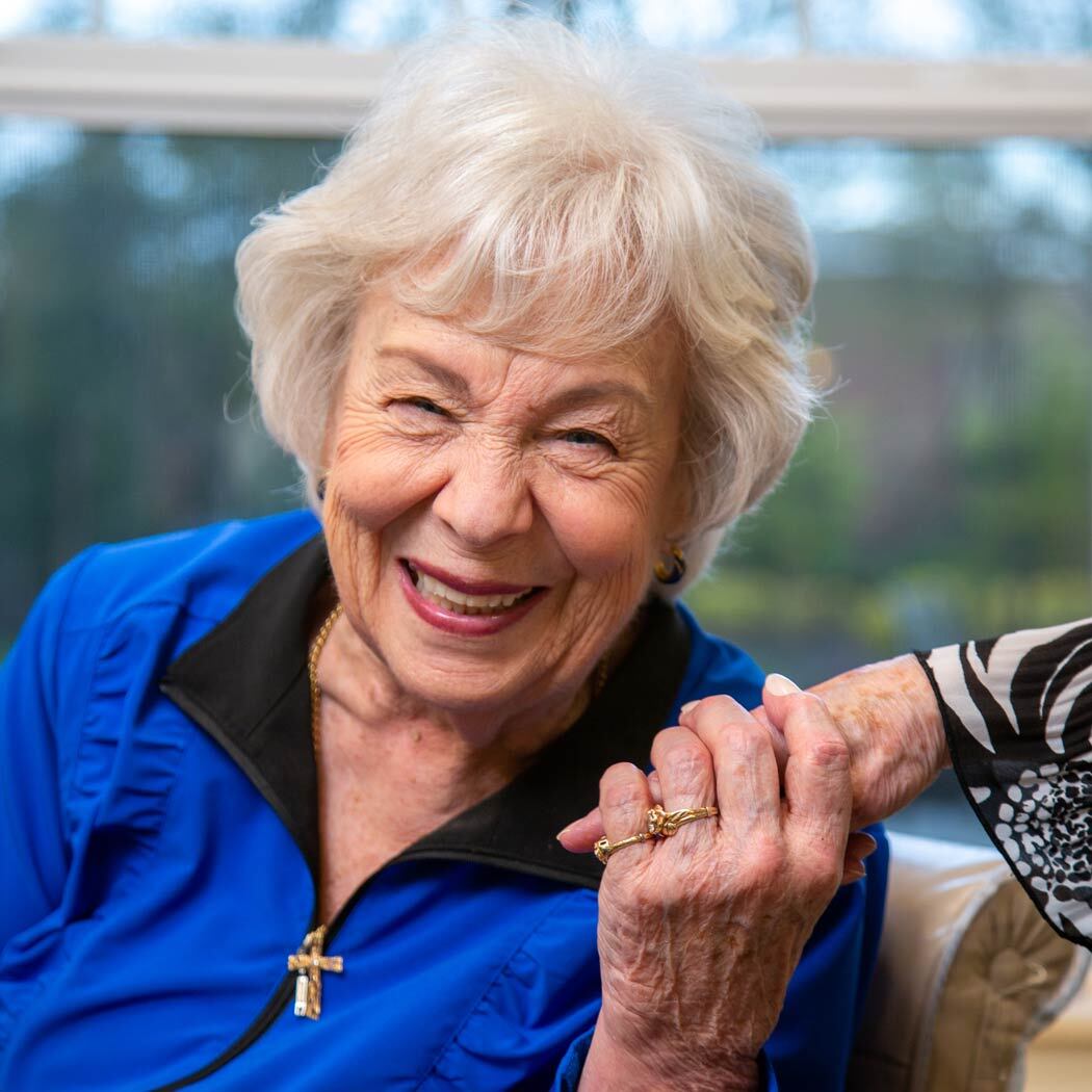 Residents enjoying time together at Willow Creek
